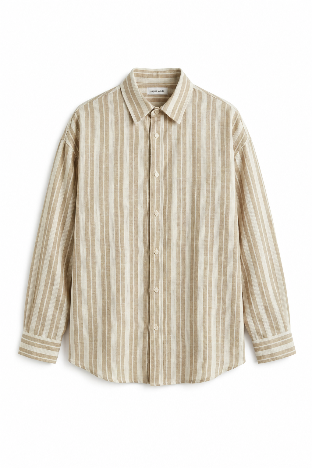 Biege Linen | Bolder Stripes