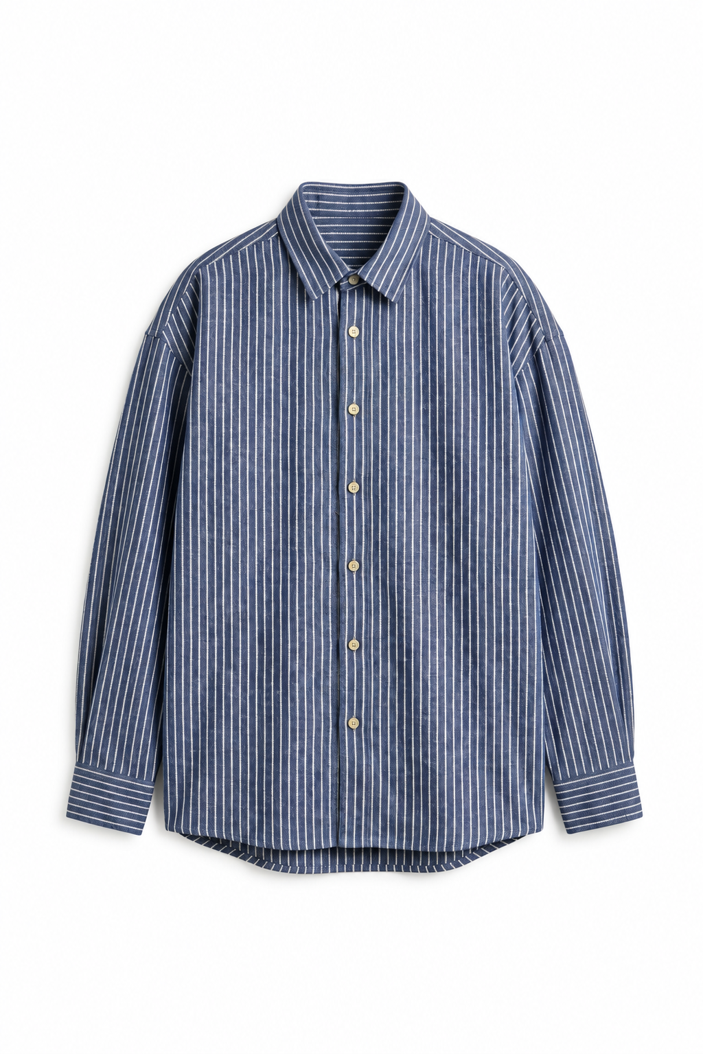 Blue Linen | White Stripes